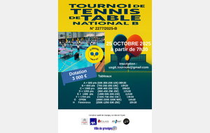 Tournoi de Gravigny 25 Octobre 2025